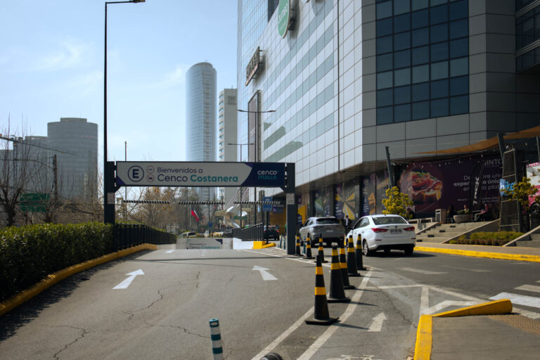 Entrada do Sky Costanera